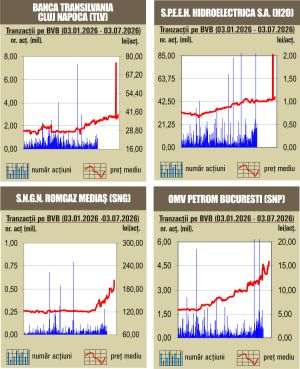 Creşteri pe linie pentru indici